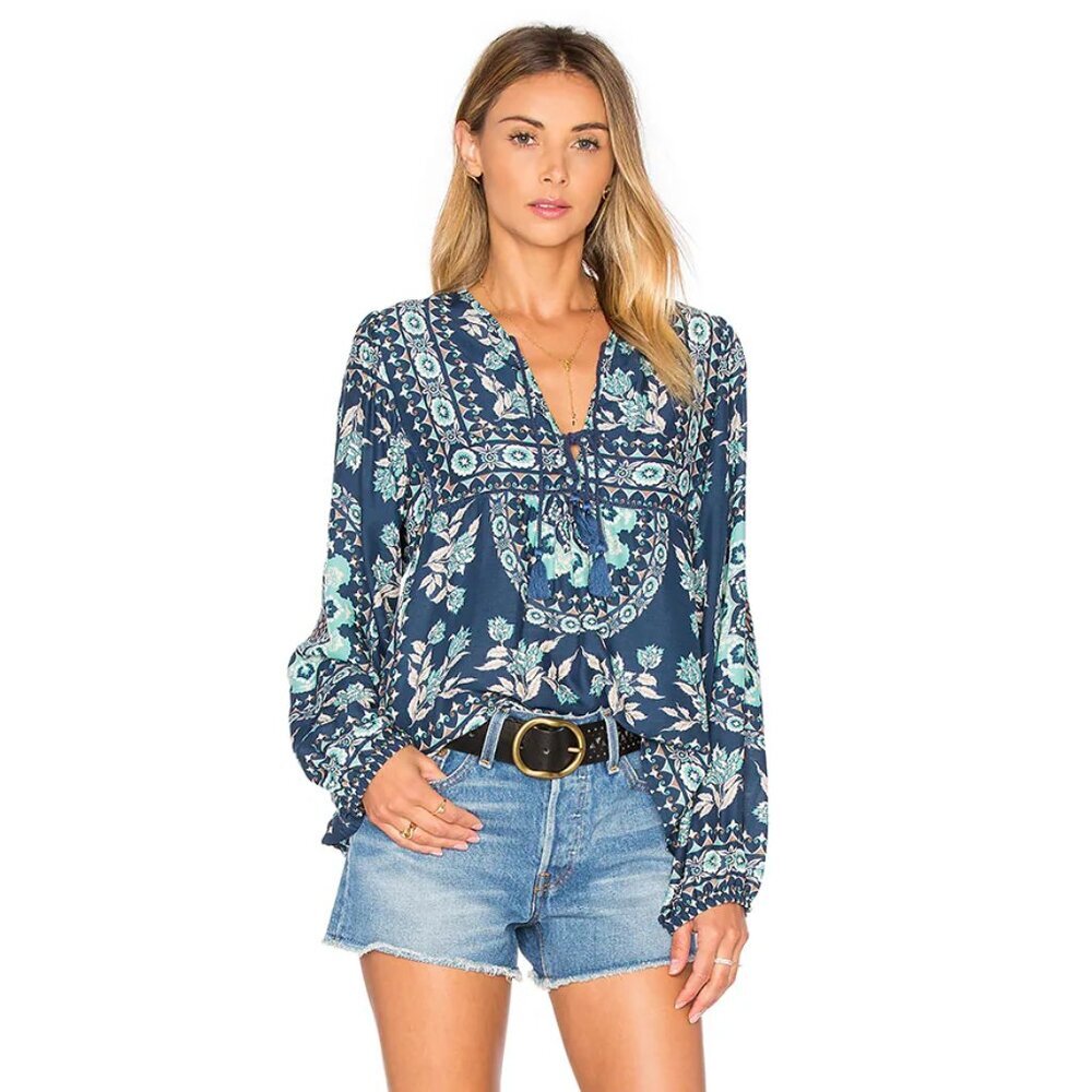 Spell & the Gypsy‎ Pandora Night Garden Blouse XS